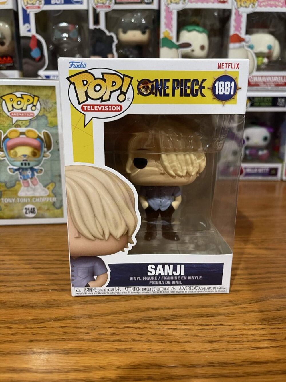 (One Piece Live Action) **With Protector** FUNKO POP! TELEVISION Sanji #1881
